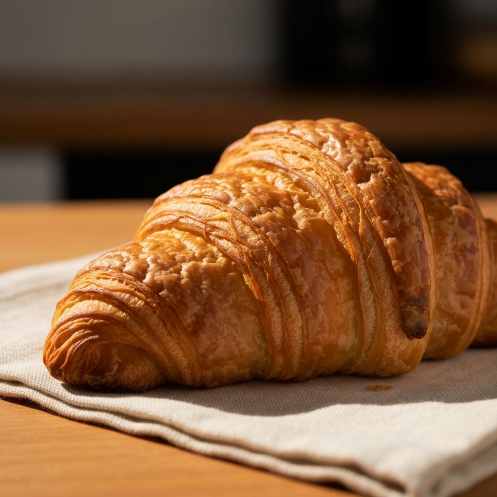 Croissant cu Unt