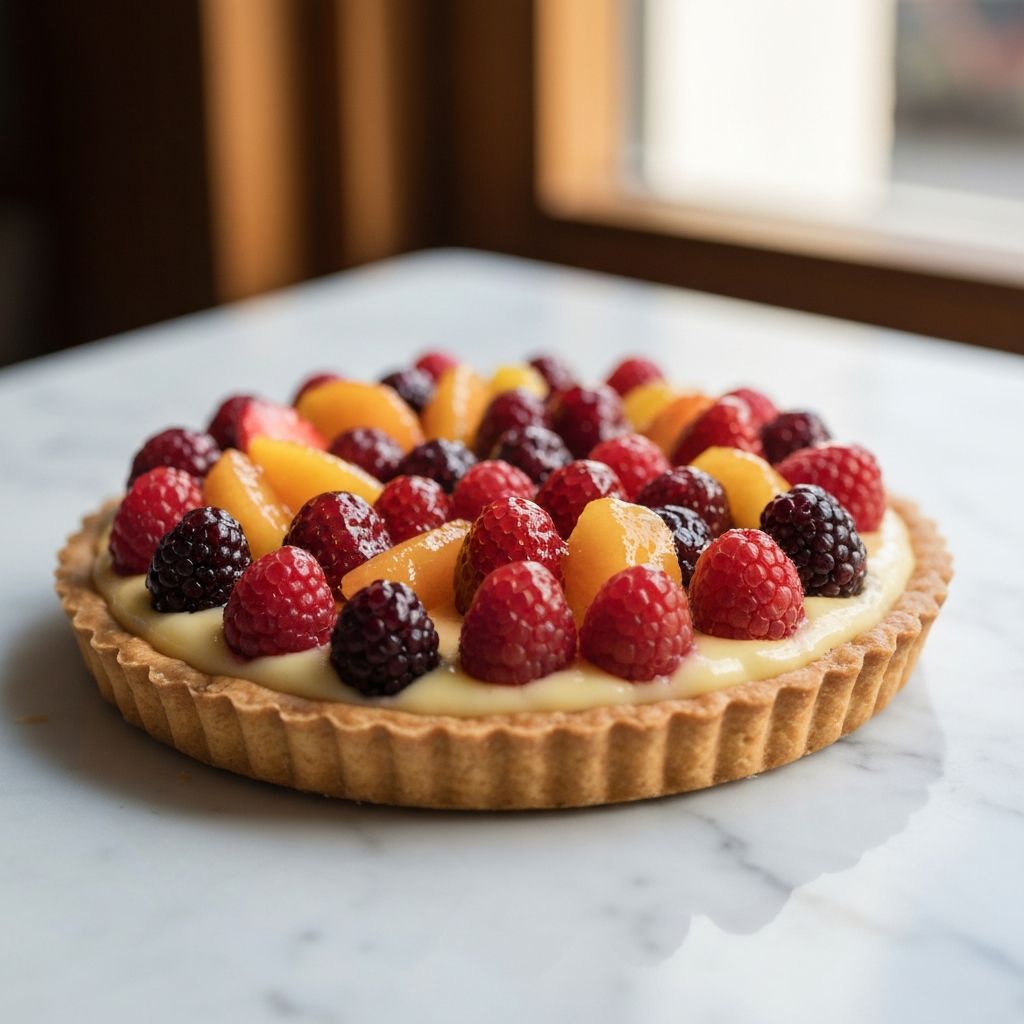 Tarta cu Fructe de Sezon